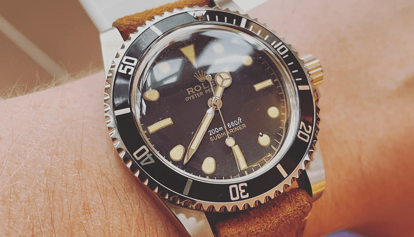 My first build - vintage Rolex submariner 5513 no date