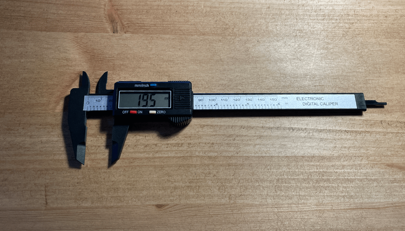 Watch building tools digital calipers